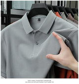 Noxwear - Men's 100% Cotton Polo Shirt - Summer Casual Breathable Tee,19 Colors,Ideal for Golf and Sports,Business Casual,Silk-Like Finish