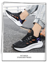 Noxwear - Men's Breathable Sports Shoes Spring New Mesh Casual Fashion Versatile Trendy Men's Shoes Summer Running Shoes Suitable for Outdoor Sports