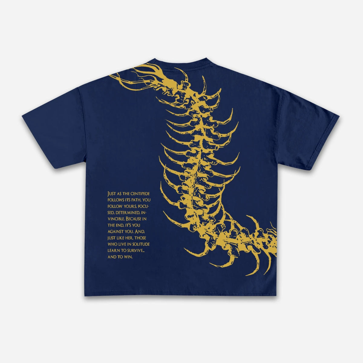 Noxwear - Dark Centipede Skeletal Tee