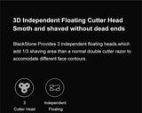 Noxwear - ENCHEN Blackstone Electrical Rotary Shaver for Men 3D Floating Blade Washable Type-C USB Rechargeable Shaving Beard Machine