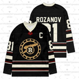 Noxwear - 2026 Mens New Heated Rivalry Hockey Jersey Long Sleeves Tee Men's Women's Rozanov HOLLANDER v-neck T-shirt Unisex Tops Pullovers
