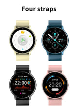 Noxwear - LIGE Smart Watch Women Men Full Touch Screen Bluetooth Call Smartwatch Waterproof Sports Fitness Tracker Watches for Android iOS