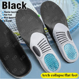 Noxwear - Premium Orthotic Gel Insoles Orthopedic Flat Foot Health Sole Pad For Shoes Insert Arch Support Pad For Plantar fasciitis Unisex