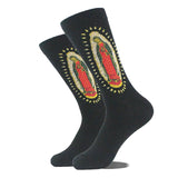 Noxwear - Cotton Happy Funny Socks Men Alien Planet Shark Crazy Design Sokken Unisex Novelty Dinosaur Crew Skateboard Calcetines Hombre