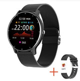 Noxwear - LIGE Smart Watch Women Men Full Touch Screen Bluetooth Call Smartwatch Waterproof Sports Fitness Tracker Watches for Android iOS