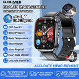 Noxwear - 2025 New Accurate ECG Smart Watch Heart Health Analysis Blood analysis Blood Lipid Blood Pressure BT call Smart Watches For Men