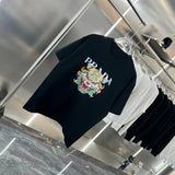 Noxwear - Summer Short Sleeve New Trendy Brand  Limited Edition Casual Letter Men's Fashion Printed T-shirt Loose Cotton Short Sleeve