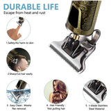 Noxwear - T9 LCD Electric Hairdresser Oil Shaving Head Electric Pusher Carving