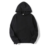 Noxwear - Hoodies Women Pullover Spring Autumn Casual Hoodie Sweatshirts Solid Color Hoodies Oversize Black Sweatshirt For Male