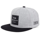 Noxwear-Unisex Brooklyn Print Label Embroidery Hip-hop Hats Outdoor Adjustable Casual Baseball Caps Sunscreen Hat