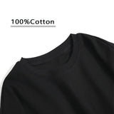Noxwear - Summer Men's Fashion Short-sleeved Basic Minimalist Style Printed Pattern Pure Cotton T-shirt, Women's Casual Premium T-shirt