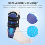 Noxwear - VELPEAU Ankle Splint Brace for Foot Support, Fracture and Sprain, Adjustable Stirrup Ankle Immobilizer, Two Models Can be Choose