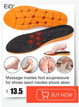 Noxwear - Premium Orthotic Gel Insoles Orthopedic Flat Foot Health Sole Pad For Shoes Insert Arch Support Pad For Plantar fasciitis Unisex