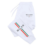 Noxwear - Hot Sale Milan City Printed Jogger Pants High Quality Men's Autumn Winter Casual Sports Sweatpants Outdoor Running Wear