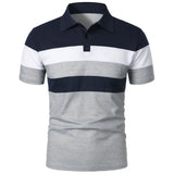 Summer Luxury Polo Shirt Mens Polo Large T Shirts Stritching Shorts Sleeve Turn-down Collar Business Tee Shirt Sweatwear 6XL
