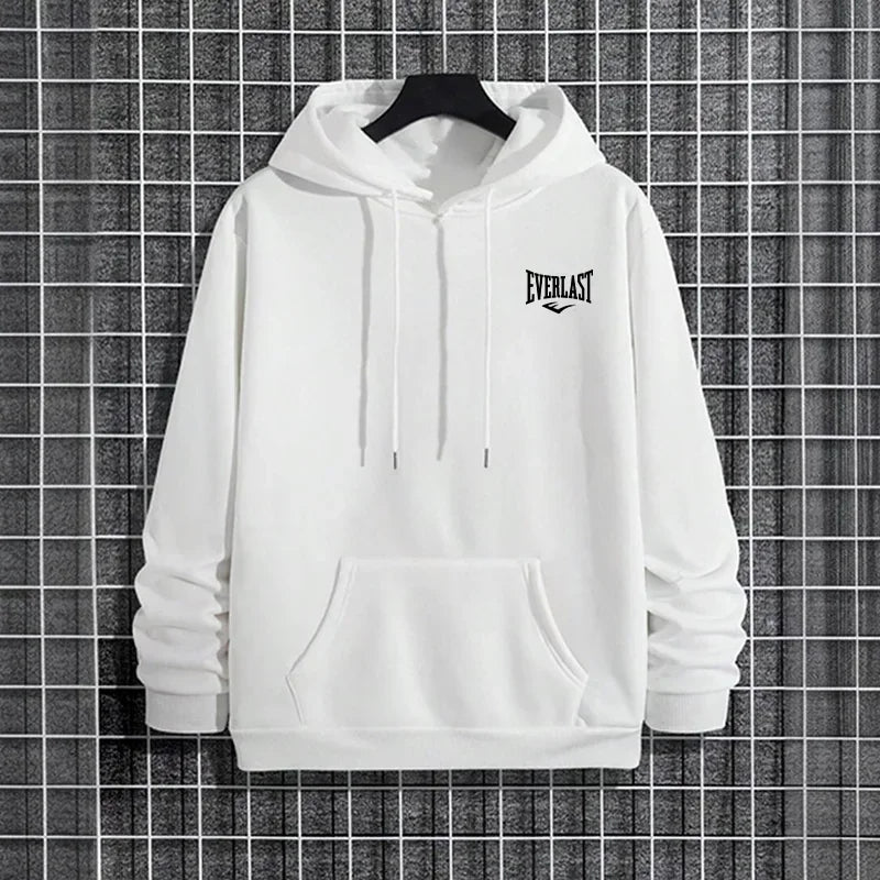 Noxwear - Men's Hoodie Autumn Winter High Grade Warm Sweatshirt Male Daily Casual Fashion Pullover Outdoor Gym Fitness Sporty Hooded Coats