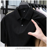 Noxwear - Men's 100% Cotton Polo Shirt - Summer Casual Breathable Tee,19 Colors,Ideal for Golf and Sports,Business Casual,Silk-Like Finish