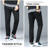 Noxwear - Autumn Pants Men Fitness Sportswear Tracksuit Elastic Waist Sweatpants Cotton Trousers Loose Gyms Jogger Track Pants Mens M- 8XL