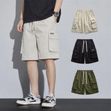 Noxwear - Summer Men's Cargo Shorts Casual Baggy Multi-Pockets Streetwear Shorts Male Fashion Loose Overalls Shorts Male Plus Size