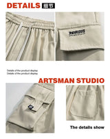 Noxwear - Summer Men's Cargo Shorts Casual Baggy Multi-Pockets Streetwear Shorts Male Fashion Loose Overalls Shorts Male Plus Size