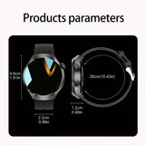 Noxwear - SENBONO Men's Smart Watch Heart Rate Blood Oxygen Monitor Bluetooth Call Multiple Sport Modes Voice Assistant Smartwatch for Men