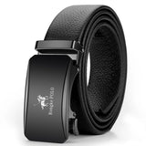 Noxwear - OYIFAN Men Belt Genuine Leather Belt for men Automatic belts Adjustable waistband Business belts 허리띠