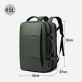 Noxwear - Bange Travel Backpack, Backpack School Expandable USB Bag Large Capacity 17.3 Laptop Waterproof