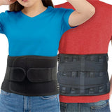 Noxwear - Lower Back Brace with 6 Stays Anti-skid Orthopedic Lumbar Support Breathable Waist Support Belt for Men Women Gym Pain Relief