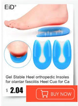 Noxwear - Premium Orthotic Gel Insoles Orthopedic Flat Foot Health Sole Pad For Shoes Insert Arch Support Pad For Plantar fasciitis Unisex