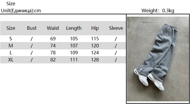 Noxwear - New Y2K Pants Personalized Pant Leg Zipper Embroidery Hip Hop Casual Joggers Men Pants Retro Straight Pants Tracksuit Streetwear