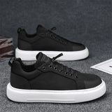 Noxwear - Mens Canvas Shoes 2025 Summer New Comfortable Breathable Casual Board Shoes Platform Heightening Sneakers Men zapatillas hombre