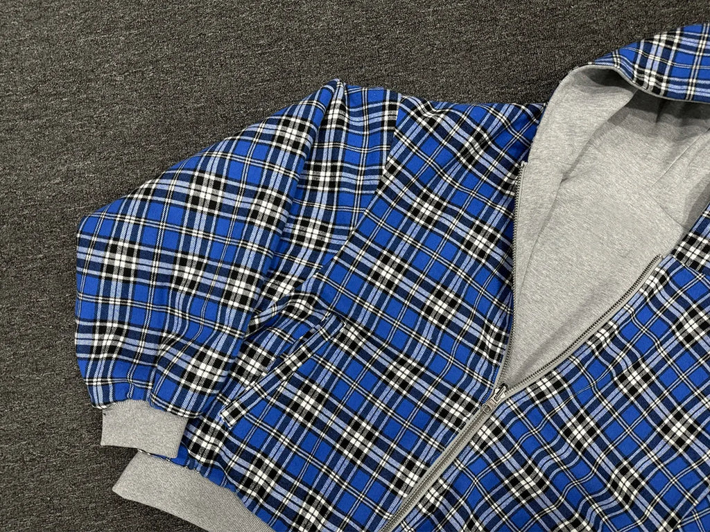 Noxwear - Luxury Reversible Plaid Hoodie