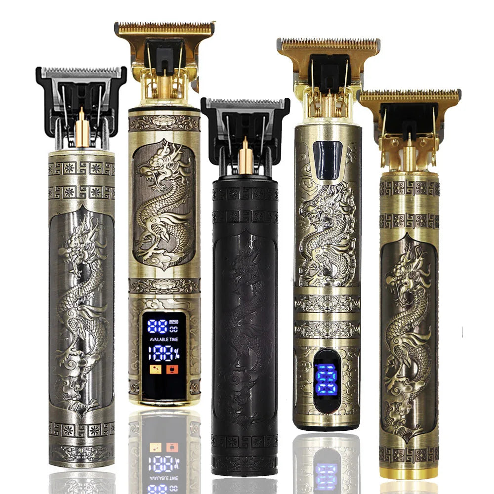 Noxwear - T9 Hair Clipper Repair Beard Shaving Body Hair Trimmer Clippers Electric Machine Men Haircut Machine 0mm Barber Shaver