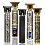 Noxwear - T9 Hair Clipper Repair Beard Shaving Body Hair Trimmer Clippers Electric Machine Men Haircut Machine 0mm Barber Shaver