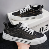 Noxwear - 2026 Trend Men's Casual Canvas Shoes Flats Shoe Hot Korean Style Men Board Shoes Lightweight  Breathable Walking Footwear Hombre