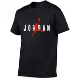 Noxwear -  Men's New High Quality Short Sleeve T-shirt Cotton Sweat Absorption Printed Sports T-shirt Men Casual Fashion Short Sleeve