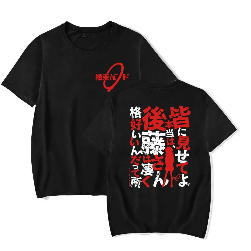 Noxwear - Classic Special TShirt Bocchi the Rock Gotou Hitori Manga Shirt Anime Comfortable Hip Hop Graphic T Shirt Short Sleeve Tees