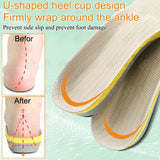 Noxwear - Premium Orthotic Gel Insoles Orthopedic Flat Foot Health Sole Pad For Shoes Insert Arch Support Pad For Plantar fasciitis Unisex