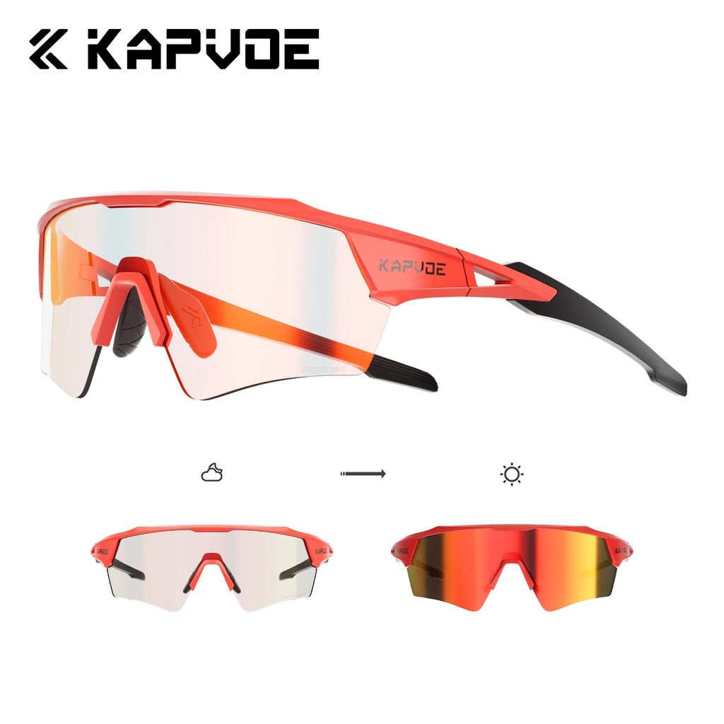 Noxwear - Kapvoe New Photochromic Cycling Sunglasses