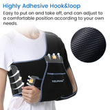 Noxwear - VELPEAU Shoulder Sling Breathable for Rotator Cuff Tear, Arm Fracture and Dislocation, Shoulder Immobilizer for Sleeping
