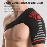 Noxwear - Shoulder Support Brace for Men Women Shoulder Support Orthopedic Sleeve Wrap Rotator Cuff Tendonitis Fits Right & Left Shoulder