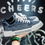 Noxwear - 2026 Trend Men's Casual Canvas Shoes Flats Shoe Hot Korean Style Men Board Shoes Lightweight  Breathable Walking Footwear Hombre