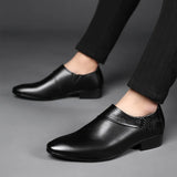 Noxwear - Oxfords Leather Shoes for Men Luxury Big Size 38-50 Men Dress Shoes