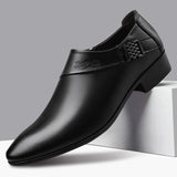 Noxwear - Oxfords Leather Shoes for Men Luxury Big Size 38-50 Men Dress Shoes