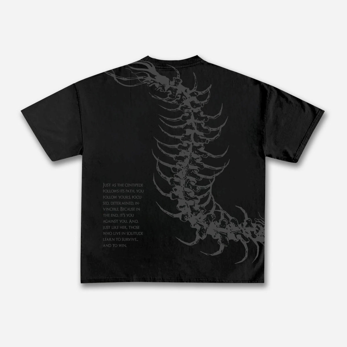 Noxwear - Dark Centipede Skeletal Tee