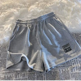 Noxwear - 2025 Summer New Women Waffle Comfortable Leisure Sports Shorts Loose Outdoor Cycling Camping Hiking Mountaineering Shorts