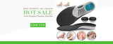 Noxwear - Premium Orthotic Gel Insoles Orthopedic Flat Foot Health Sole Pad For Shoes Insert Arch Support Pad For Plantar fasciitis Unisex