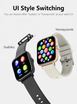 Noxwear - KESHUYOU New Bluetooth Call Smart Watch Information Push Men Women Health Monitoring Watch Pedometer Smart Watch For Android IOS
