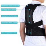 Noxwear - Achieve Posture with Adjustable, Breathable Polyester Posture Corrector