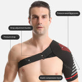 Noxwear - Shoulder Support Brace for Men Women Shoulder Support Orthopedic Sleeve Wrap Rotator Cuff Tendonitis Fits Right & Left Shoulder